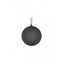 Penguen Granit 36 Cm Sığ Gözleme Tavası Siyah